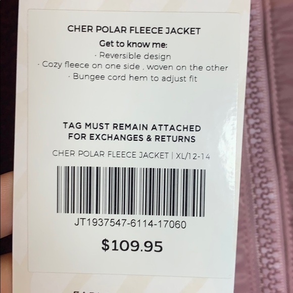 Fabletics reversible Cher Polar Sherpa  jacket - Picture 7 of 16